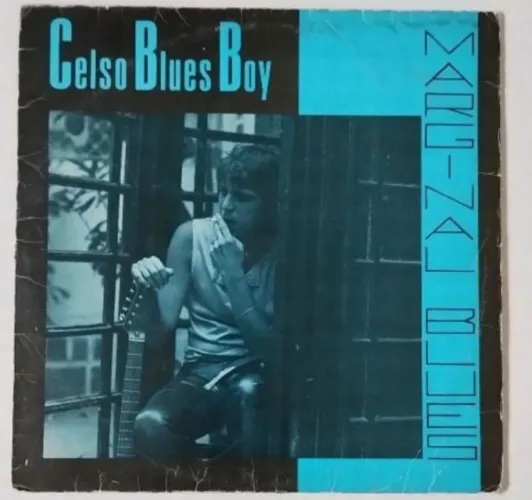 LP disco de vinil Celso Blues Boy - Marginal Blues - Guitarra Cazuza Blues Etílicos Rock 