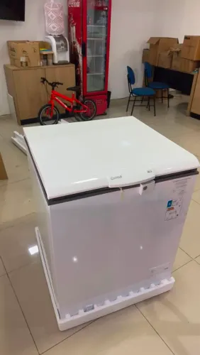 Freezer Horizontal 217 Litros Consul Branco - CHA22MB novo<br>