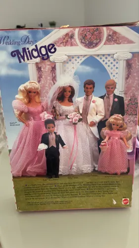 Barbie Midge Wedding Day - anos 90 Completa + Caixa