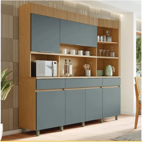 Armário de Cozinha 100% MDF Nesher