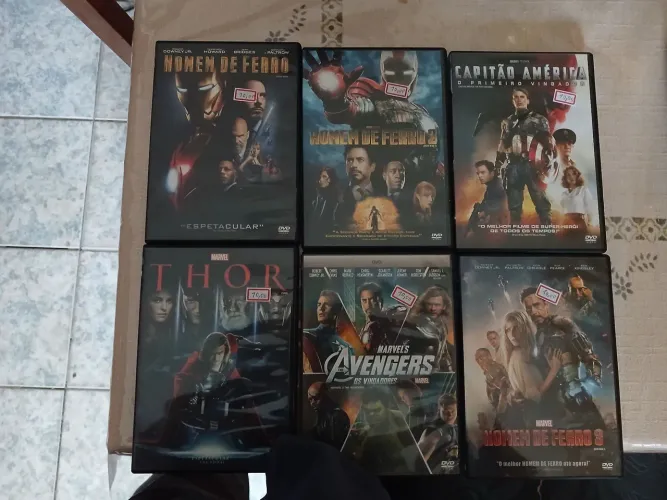 DVDs Originais para coleção 10 reais a unidade