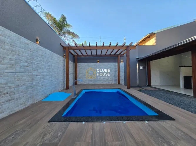Casa Parque Brasília Anápolis GO, 3 Suítes + Piscina Lote 300m2 R$ 41MIL ENTRADA