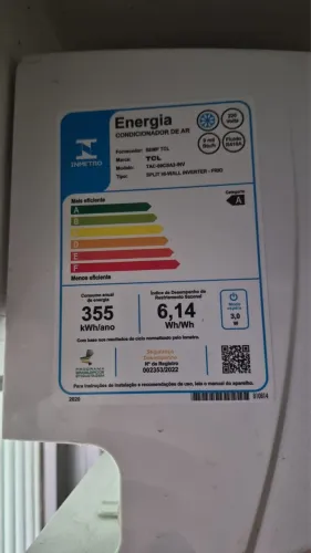 Ar condicionado/split inverter