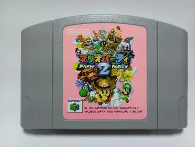 Super Mario Party 2 - N64 Nintendo Ultra 64 Original Japonês