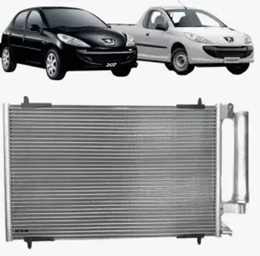 Condensadora do Ar Condicionado Peugeot 207 1.6 todos