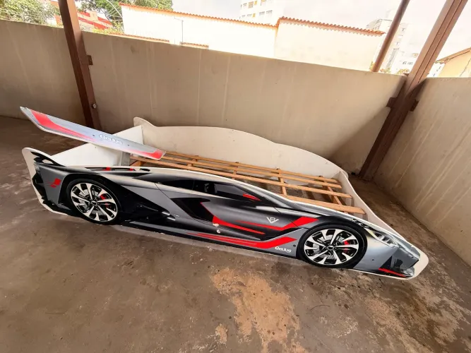 Cama infantil de carrinho