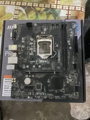 Placa mãe MSI h510m-b para conserto ou retirada de peças 
