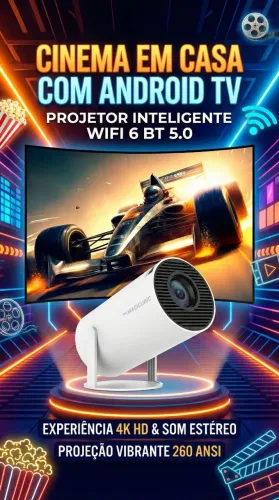 Projetor Hy300 Android 4k