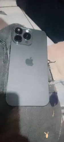iPhone 16 PRO MAX-COR CINZA TITANIUM-BATERIA 100%-1TB<br>MEMÓRIA
