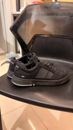 Tênis Osklen Canvas AG Sneaker Original Preto Tam. 39 | Excelente Estado