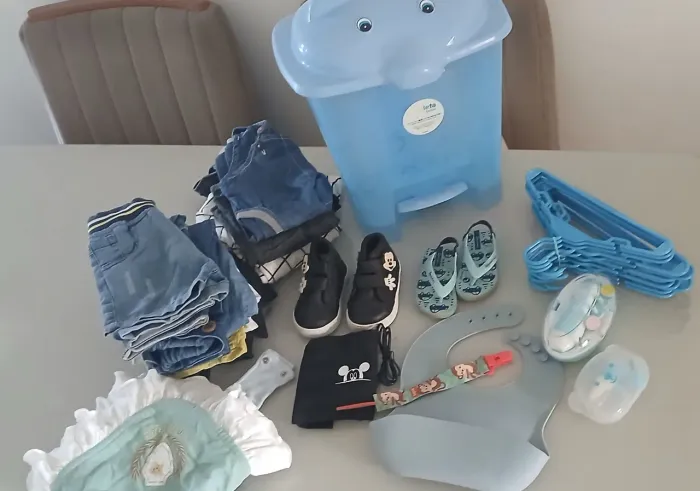 Lote Enxoval para bebê 