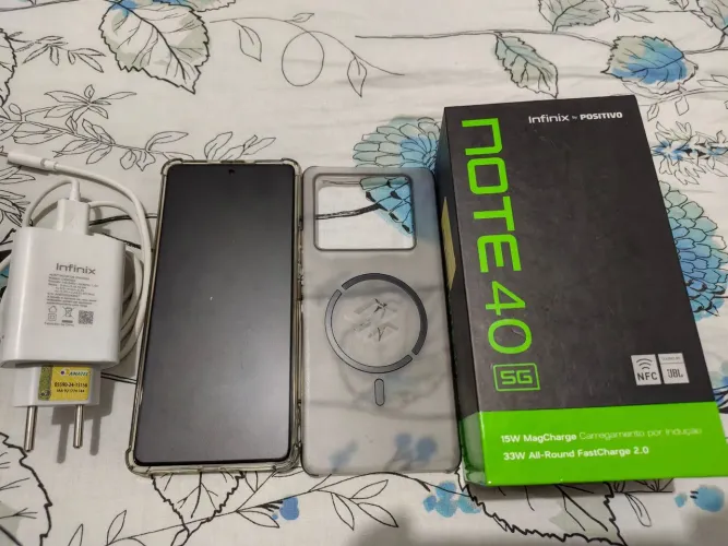 Infinix Note 40 5g - 8/256 de memória seminovo