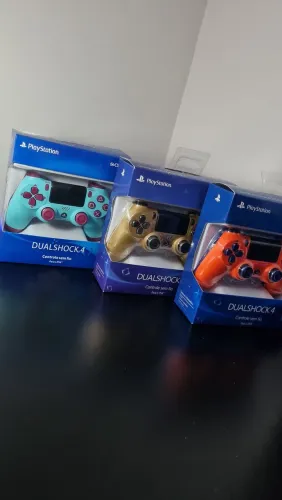 Controle Colorido para Ps4/PC/Celular/Bluetooth NOVO e LACRADO
