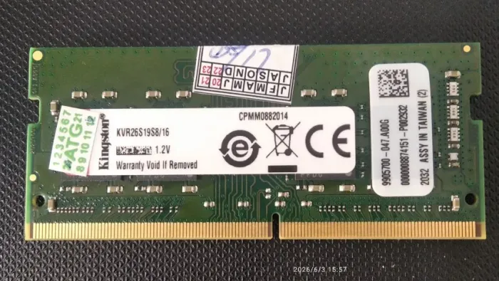 Promoção oferta memória Kingston 16gb DDr4 notebook 