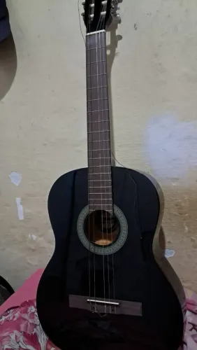 VIOLÃO WINNER PRETO (IDEAL PARA ESTUDANTES/INICIANTES)