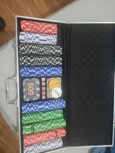 Maleta poker profissional