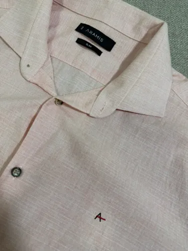 Camisa Aramis Slim Rosa GG