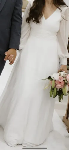 Vestido de noiva clássico 