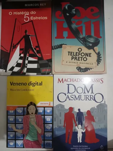 LIVROS USADOS APARTIR DE 20 REAIS CADA
