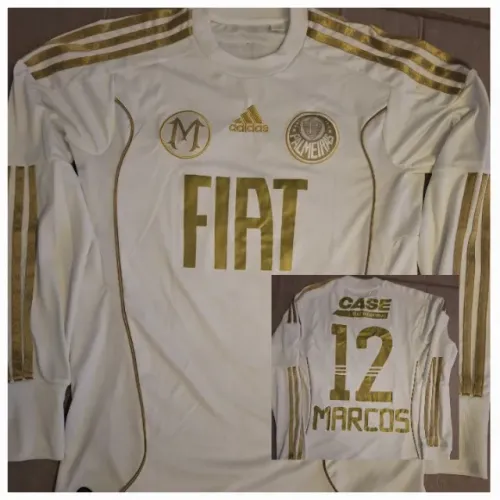 Camisa Palmeiras Marcos 12 2011 Infantil Adidas Original - Rara