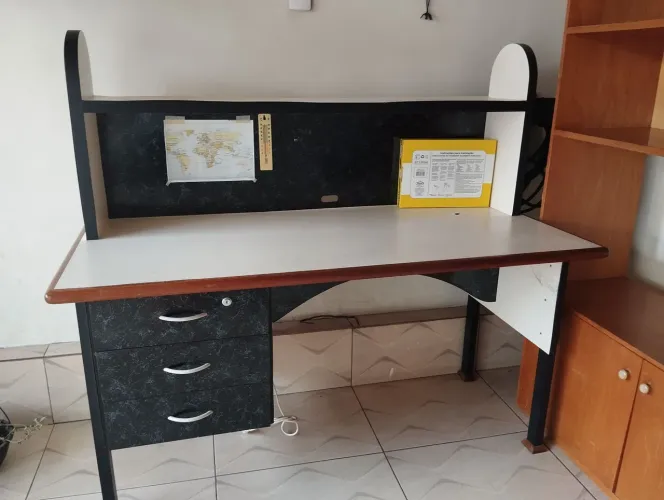 Vendo estante e escrivaninha