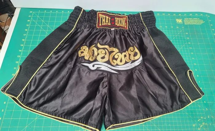 Shorts de Muay Thai para Homens e Mulheres, Corte Slim, MMA, Boxe, Treinamento, Kickboxing