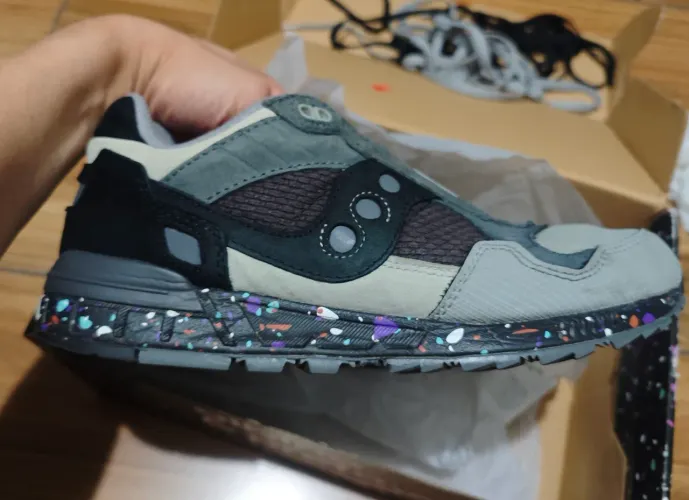 Tênis Saucony Shadow 5000 "Albino/Preto" n41