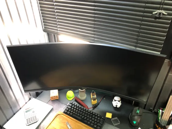Monitor gamer curvo G5 34? Samsung