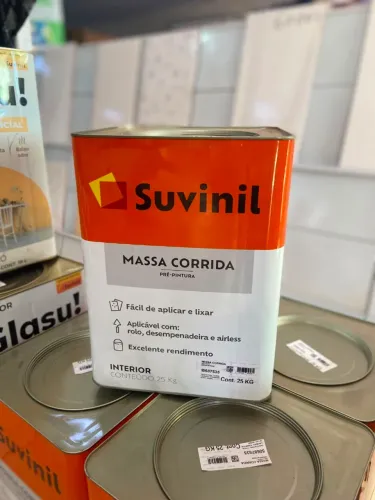 Massa corrida pva suvinil 25kg