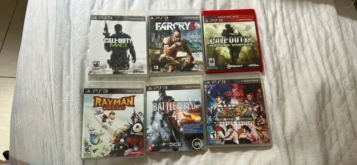 Jogos PS3 (Praticamente novos)