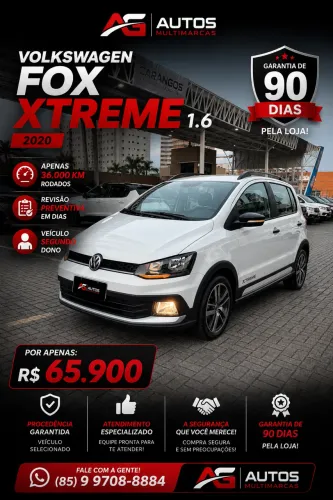 Volkswagen Fox Xtreme 1.6 Flex 8V 5P 2020