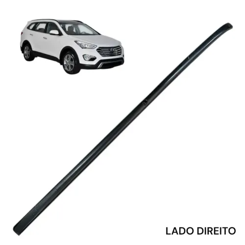 Rack teto lado direito Hyundai Santa Fé 2014 2015 2016 2017 