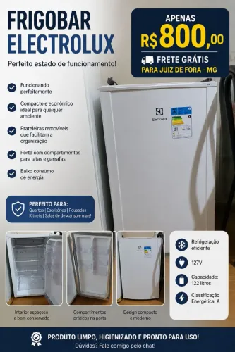 Frigobar Eletrolux