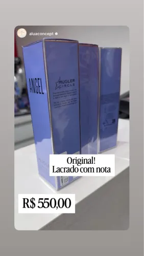 Angel mugler hidratante original lacrado