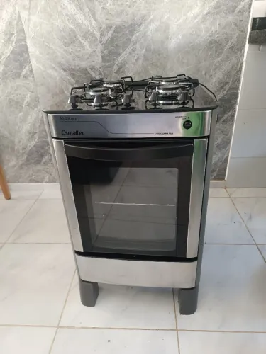 Fogão inox 4 bocas