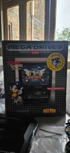Mega drive II Sonic the hedgehog