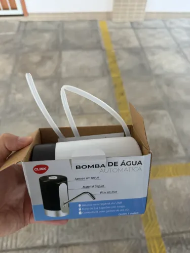 Bomba + galão água 20L