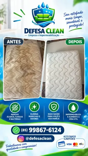 Lavagem, limpeza e higienização de estofados