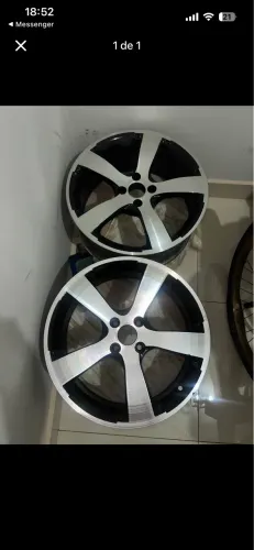 Rodas aro 17 ( 4 furos ) saveiro 