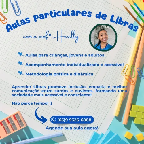 AULAS DE LIBRAS E REFORÇO ESCOLAR