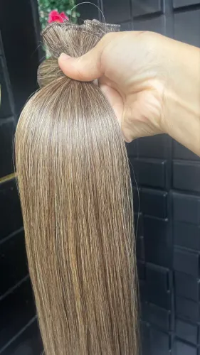 Mega Hair cabelo fibra importada 