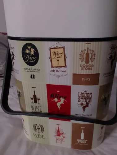 Cooler térmico de vinho 2 garrafa 