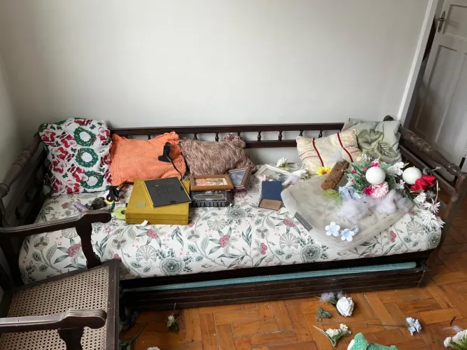 Sofa cama / bicama madeira