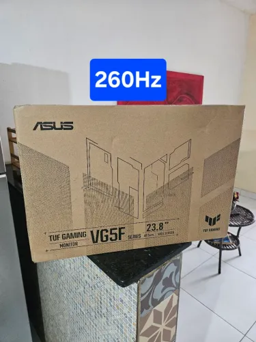 Monitor Gamer ASUS TUF 260Hz LACRADO! Nota Fiscal e 1 ano de garantia!