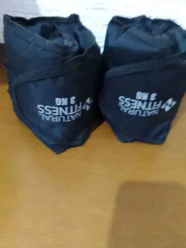 Par de Caneleiras 3 kg Cada - Natural Fitness