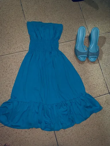 vestido tomara q caia rodado