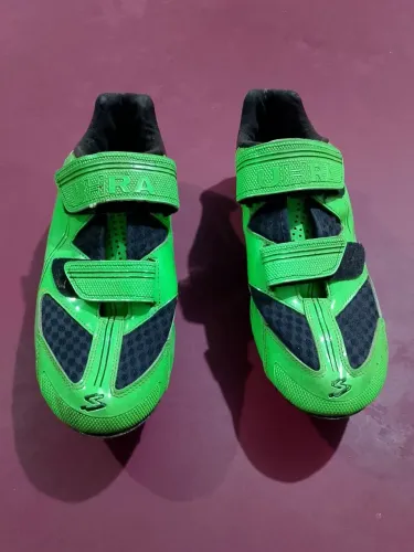sapatilha ciclismo spin ultra verde 42
