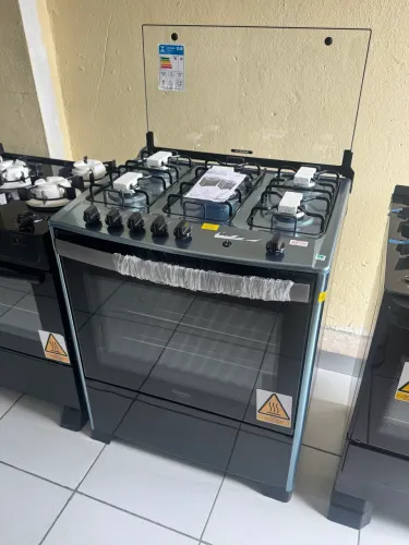 Fogão Dako Inox 5 bocas automático novo com garantia 