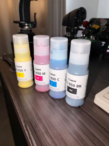 Tinta Canon PFI-050 C Bk M Y original tc-20