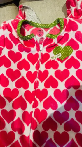 Pijama Fleece Carter 4T e 5T